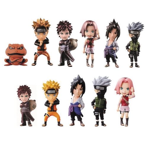 Naruto Shippuden WCF Volume 1 Mini-Figure Display Case